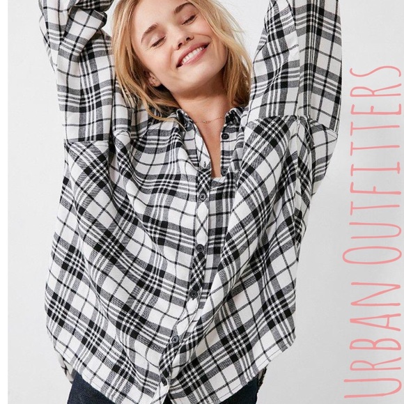 Urban Outfitters Tops - BDG Oversized Boyfriend Flannel